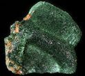 Silky, Fibrous Malachite Crystals - Morocco #42015-1